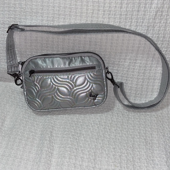 Nwt Lug Super Coupe Crossbody Pebble with Icepop Stitch - Picture 7 of 15